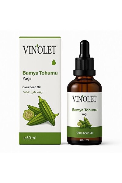 Soğuk Sıkım Bamya Tohumu Yağı 50 Ml