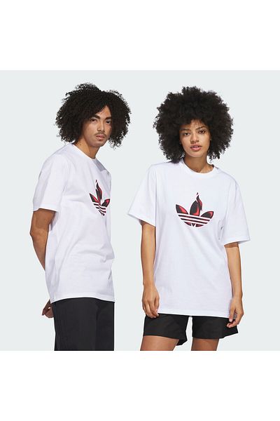 adidas Μπλουζάκι White Tref Torch - Γυναικείο Jd2832