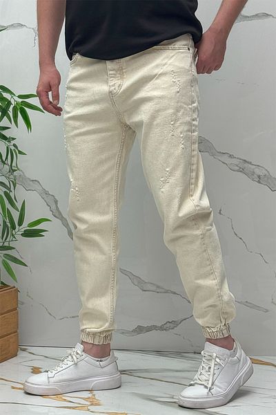 WAFRA Ανδρικό Boyfiren Jeans Pnt. 646 - Ελαστικό πόδι και λεπτομέρεια νυχιών