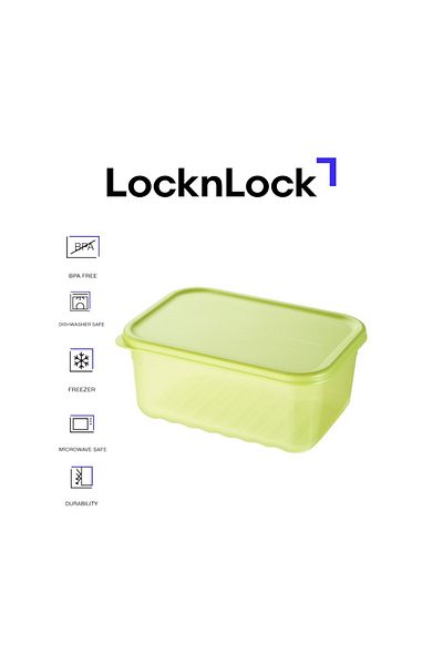 locknlock Fresh Block Rectangle Container 1.5L – 31-Day Freshness Solution