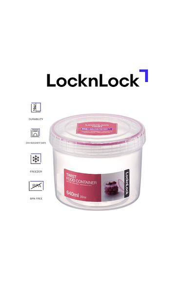 locknlock Twist Food Container 640ml