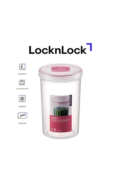 locknlock Twist Food Container 1.3L