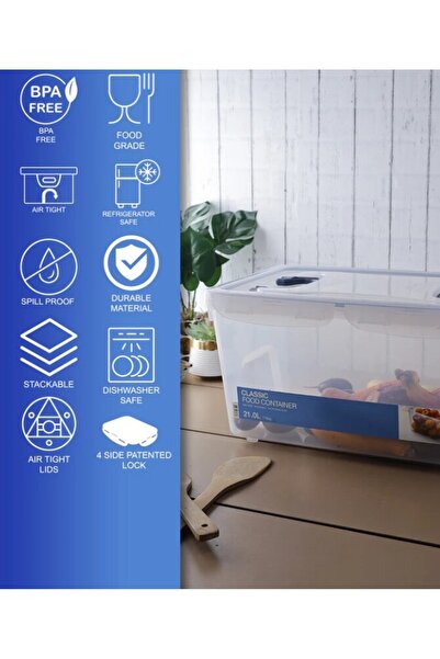 locknlock 21L Multiple Use Storage Container