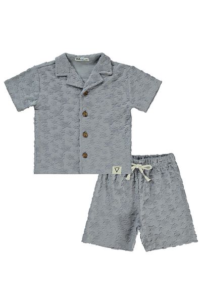 Civil Boys 2-5 Years Boy Gray Suit Set