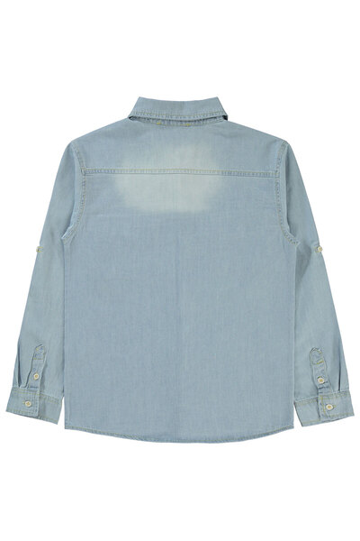 Civil Boys Erkek Çocuk Gömlek 10-13 Yaş Açık Mavi