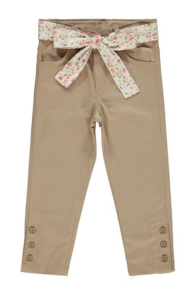 Civil Girls 2-5 Years Old Girl's Beige Pants