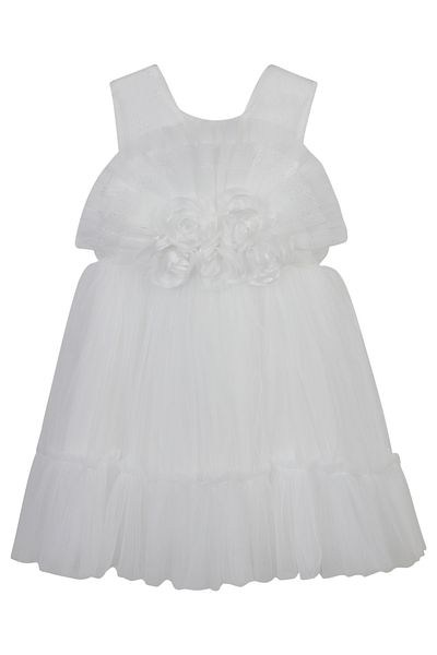 Civil Girls Girl's Evening Dress 6-9 Years Off White