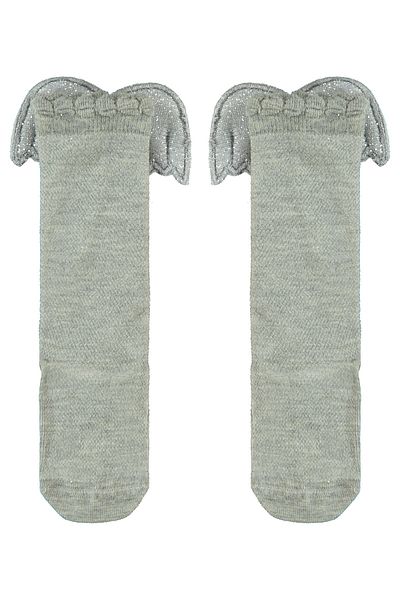 Civil Girls Girl's Knee Socks 3-11 Years Gray