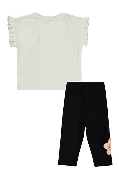 Civil Girls 2-5 Years Old Girl's Ecru Suit Set