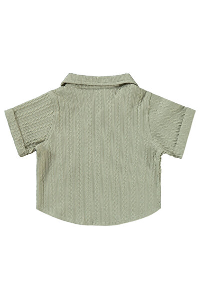 Pierre Cardin Boy's Shirt 2-5 Years Soft Gray