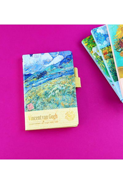 Gift Moda Van Gogh Design C6 80 Sheets Notebook Bm-1714