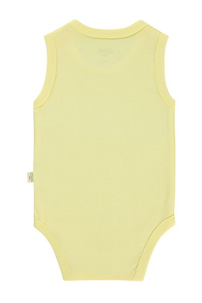 Civil Baby 0-1 Month Yellow Baby Badi - Snap Fastener