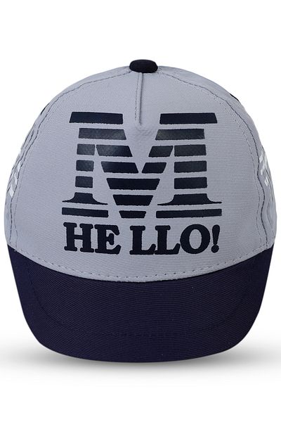 Civil Baby Gray Baby Boy Cap - 1-3 Years