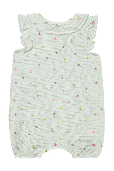 Civil Baby Baby Girl Jumpsuit Without Booties 6-18 Months Ecru