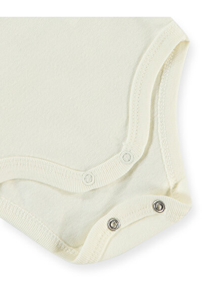 Civil Baby 1-36 Months Baby Girl Ecru Badi - With Snaps