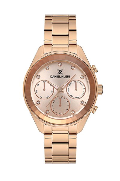 Daniel Klein Rose Gold Women's Wristwatch + Dorica Bracelet Set