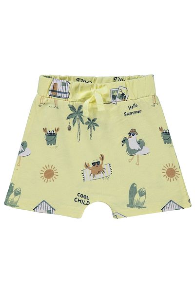 Civil Baby Baby Boy Shorts 6-18 Months Soft Yellow