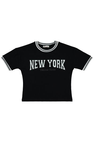 Civil Girls Girl's T-Shirt 6-9 Years Black