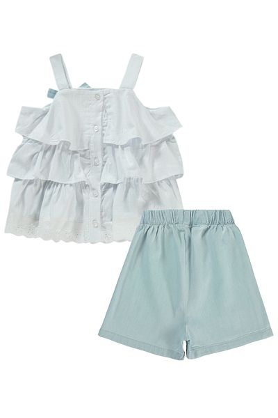 Civil Girls 2-5 Years Old Girl's Ecru Suit Set