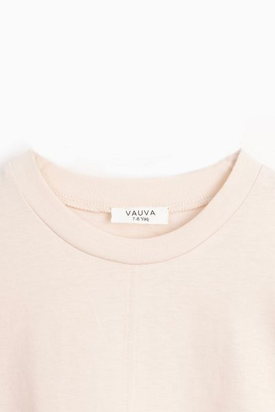 Vauva Παιδικό μπλουζάκι Unisex Comfortable Fit από βαμβακερό εμπριμέ