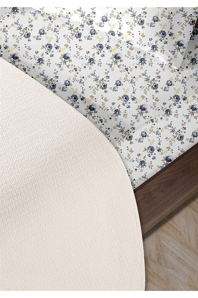 HomeBerry 100% Cotton Medusa Pink Single Pique Set 160 X 230 cm