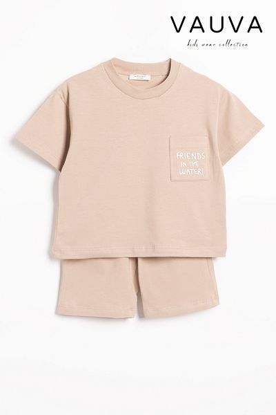 Vauva Unisex Summer Suit - Pocket Suit T-Shirt and Shorts