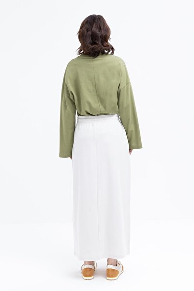 ALLDAY 24Os62055Al0 Γυναικεία φούστα με δύο τσέπες