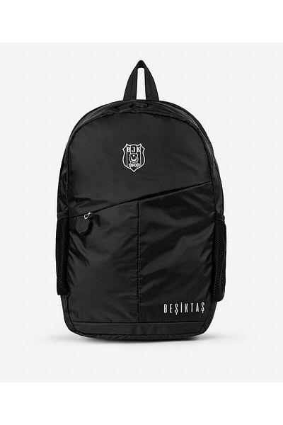 Beşiktaş School Backpack, Licensed Double Eyed Pen Bag - Licensed Thermos Flask Premium Set