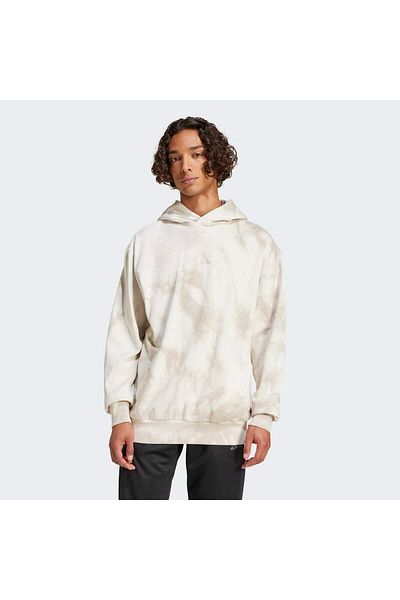 adidas Ανδρικό μπεζ κουκούλα - All Szn Fleece Wash