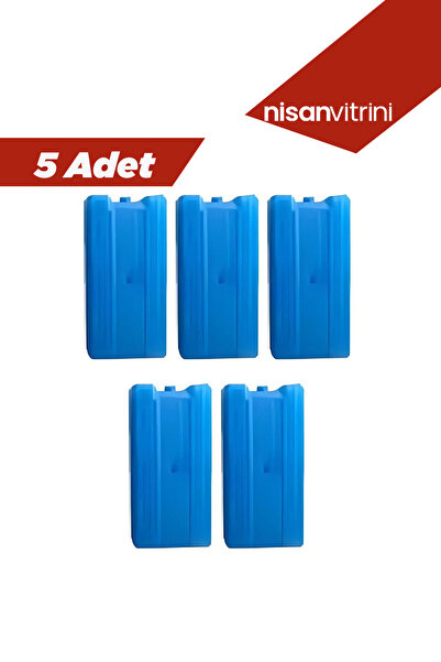 Nisan Vitrini 5 Adet Buz Aküsü / Buz Kasedi / Ice Box Buz Kalıbı / Buz Akusu