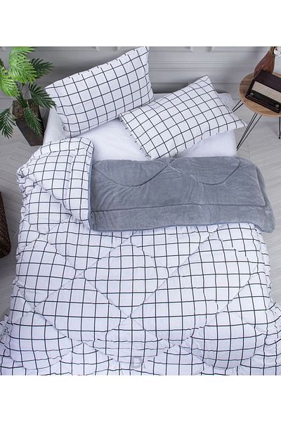 Arma Concept Welsoft Double-Sided Luxury Quilt Patterned 195X215 & 2 Pillowcases