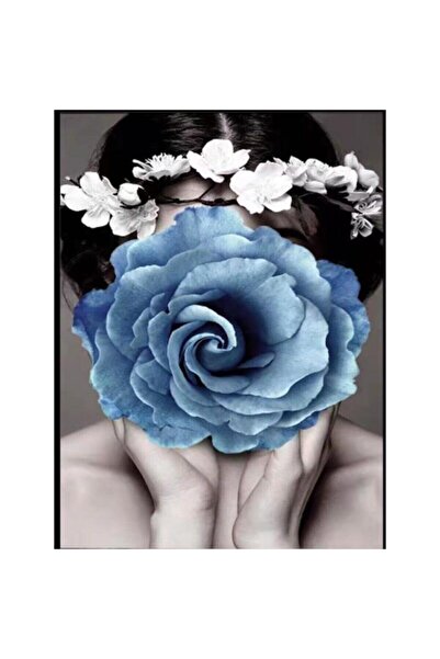 kendinyaphobi Σετ ζωγραφικής με αριθμούς για γυναίκες με λουλούδια, 17 τεμάχι...