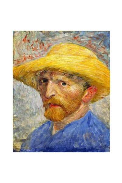 Genel Markalar Sayılarla Boyama Seti Çerçeveli Kasnaklı Van Gogh Portre  40 x...