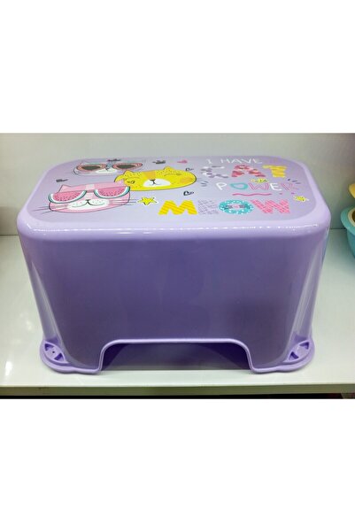 Noname DESENLİ ÇOCUK BASAMAĞI ve YÜKSELTİCİ, KAYMAZ TABANLI