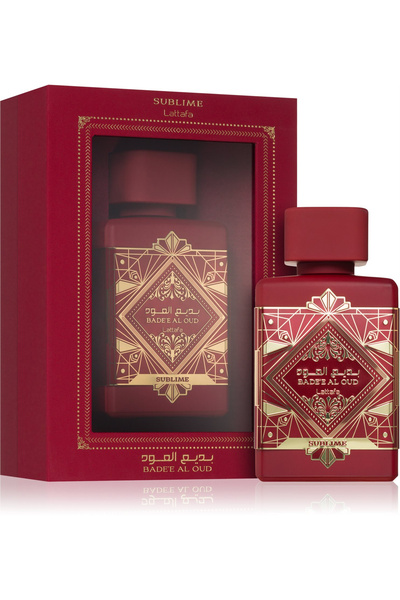 lattafa Αραβικό άρωμα Badee Al Oud Sublime, eau de parfum 100 ml, unisex - εμπνευσμένο από το Kayali Eden Juicy Apple