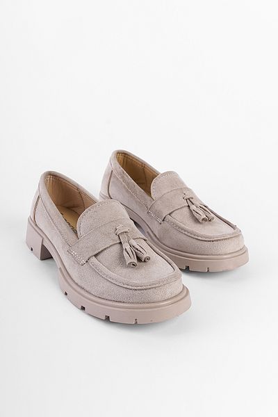 Capone Outfitters Γυναικείο Loafer με φούντα Trak Sole