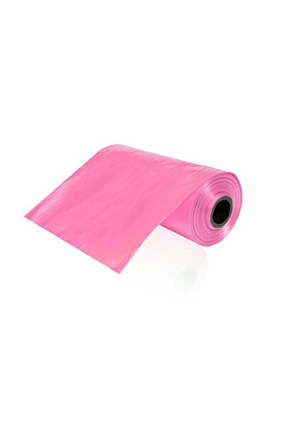 BAMM BAMM Kirli Bebek Bezi Çöp Poşeti Çanta Boy Pembe Taşıma Çantası Ve 2 Rulo (30 POŞET)