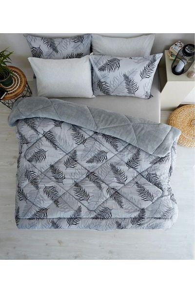 Arma Concept Welsoft Double Double Sided Luxury Quilt Patterned 195X215 & Pillow Case
