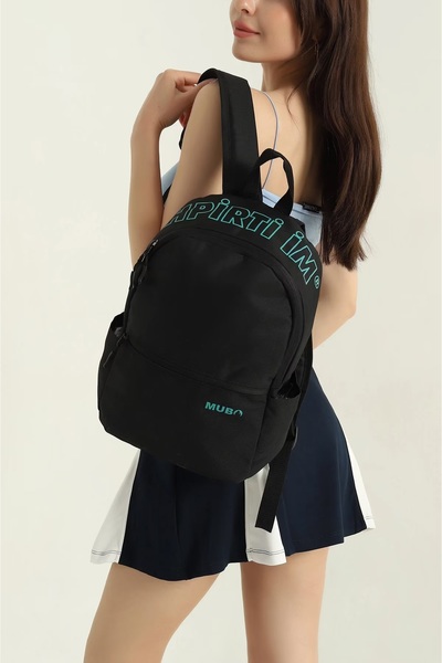 MUBO Shpirti Im Waterproof Unisex School Sports Daily Use Backpack