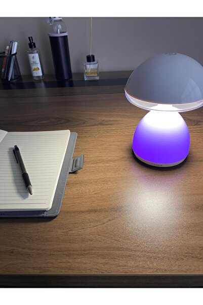 Geox Mantar Lamba, Gece Lambası, Masa Lambası, Abajur