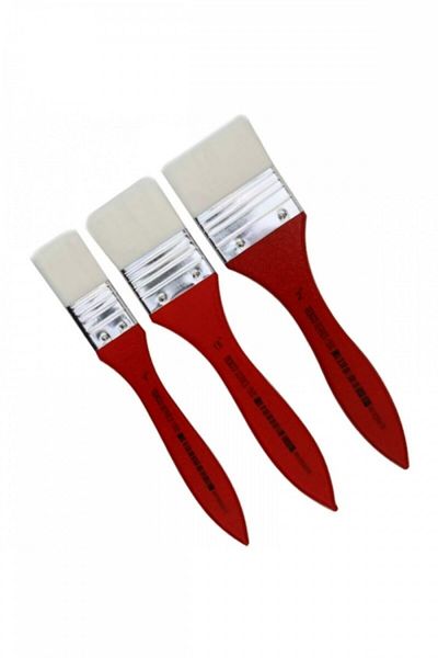 Rich Texco 1500 Series Floor Brush Σετ 3 Κόκκινο