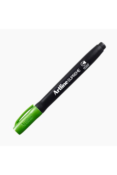 artline Supreme Permanent Metallic Marker 1 Mm - Metallic Green
