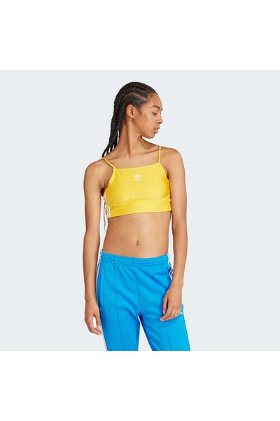 adidas Γυναικείο κίτρινο αθλητικό σουτιέν Originals (IN8362)