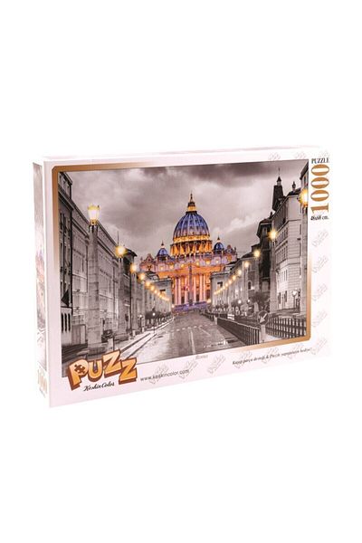 KESKİN COLOR بازل 1000 قطعة لون حاد 48x68 سم - روما