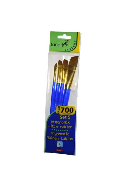 Fanart Σετ βουρτσών 700 Series Ergonomic Gold 4 τεμαχίων - Σετ-5