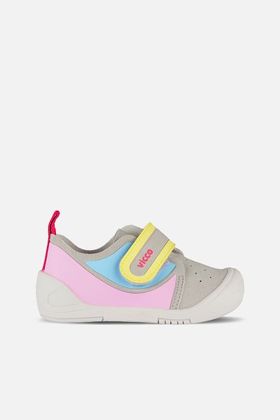 Vicco Uki Light Girl First Step Gray/Pink Casual Shoes