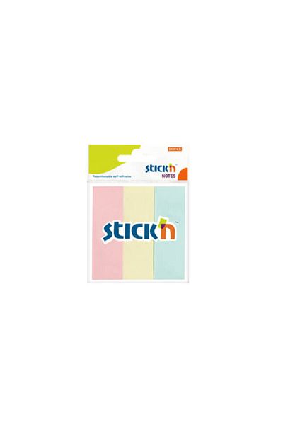 Gıpta Stickn Pastel 3 Colors 50Yp Adhesive Note Papers - 76X25 21128