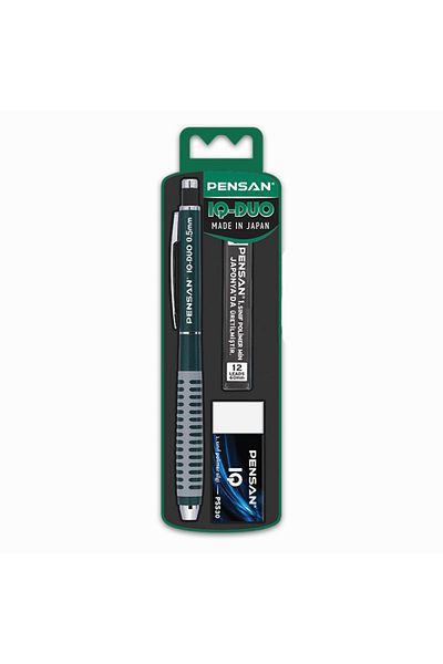 Pensan Iq Duo 0.5mm Mechanical Pencil Set - Green