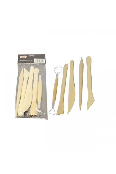 Rich 5'li Ahşap Ebeşuar/ Kil Başlangıç Seti