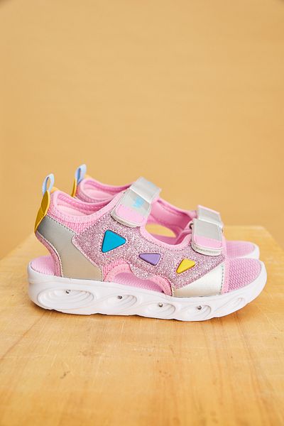 Vicco Hilda Lighted Girl's Pink Sandals